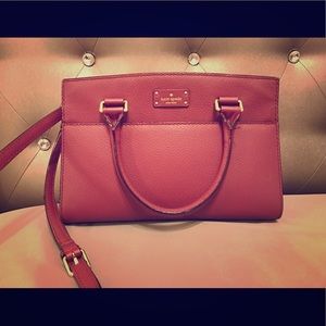 Kate Spade Purse-Maroon